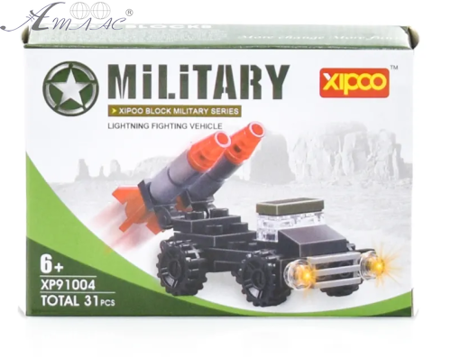Конструктор Xipoo Military Series 31 деталь XP91004