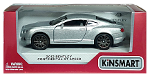 Машинка модель Kinsmart, Bentley Contin. GT Speed 2012 KT5369W