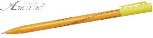 Ручка капиллярная Rystor № 21 Желто-Зеленая 0,4 мм RC-04