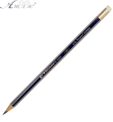 Олівець графітний Faber Castell GoldFaber 2B з ластиком 116802