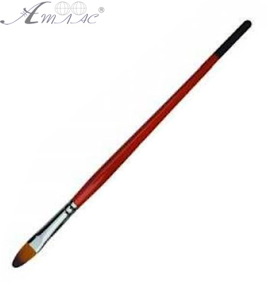 Кисть синтетическая круглая Conda Favorite № 2, коричневая ручка А10166