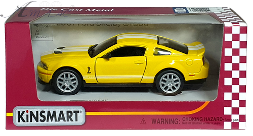 Машинка Kinsmart Ford Shelby GT500, 2007 год KT5310W