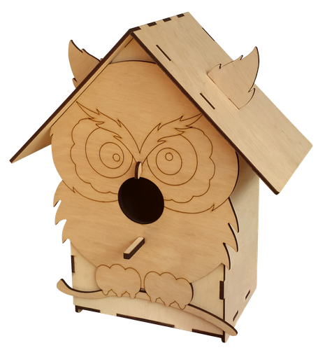 Скворечник № 4 сова, 28.5 х 19 х 32 см AS-4353