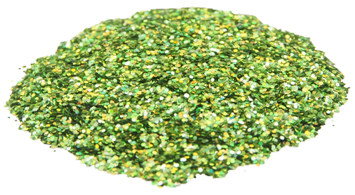 Блестки (Глиттер) большие Голографические Атлас 3 гр - Зеленая трава AS-2453 фото 2
