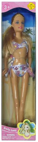 Кукла Defa Lucy в купальнике  28 см  8216