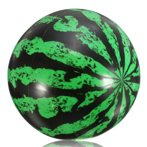 Игрушка Мяч надувной, детский с рисунком Арбуз 20 см  03582