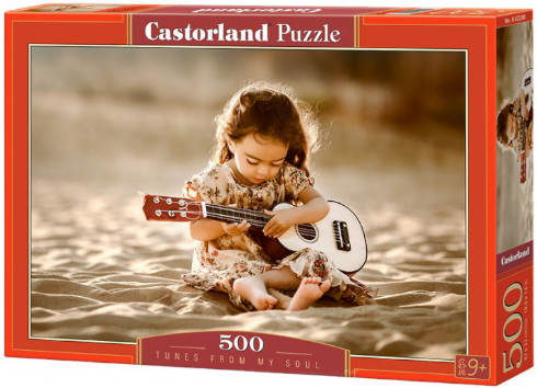 Игрушка Пазл 500 Гитаристка 47 х 33 см Castorland  B-52288