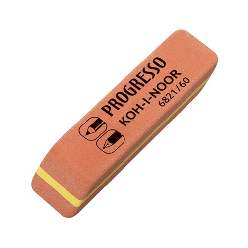 Резинка-Ластик KOH-I-NOOR Progresso оранжевая 6821/60
