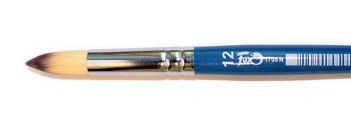 Кисть синтетика Круглая № 12 художественная 1705R 12 Кисть синтетика Круглая № 12 художественная 1705R 12