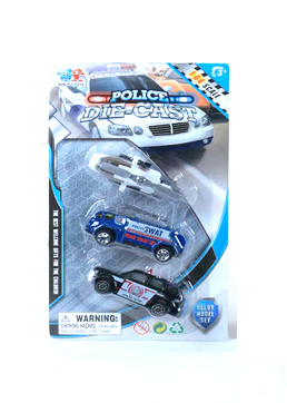 Игрушка Машинка Полицейский патруль 3 шт в блистере  238