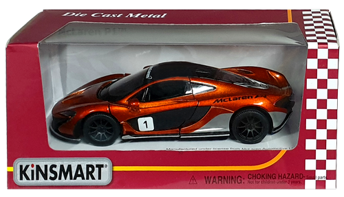 Машинка Kinsmart McLaren Р1, спорт  KT5393FW