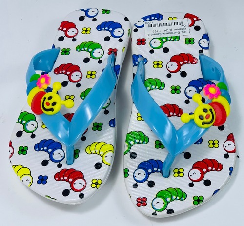 Вьетнамки Белые с гусеницами р.24 F163 