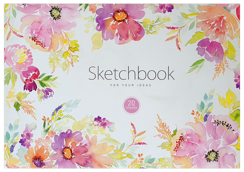 Альбом для рисования, склейка 20 листов Школярик "Star" PB-GB-020-***  фото 2