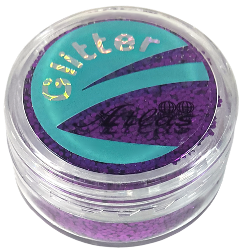 Блестки (Глиттер) большие Атлас 3 гр - Сиреневый темный AS-2405