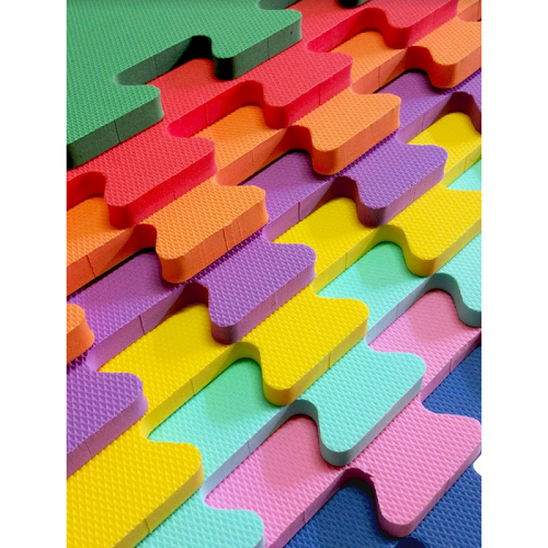 Игрушка Коврик Пазлы мягкий Мат большой 6 шт 50х50 см EVA 119 Игрушка Коврик Пазлы мягкий Мат большой 6 шт 50х50 см EVA 119