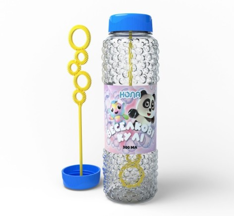 Игрушка Мыльные Пузыри Нола 300 мл в прозрачной банке  04163