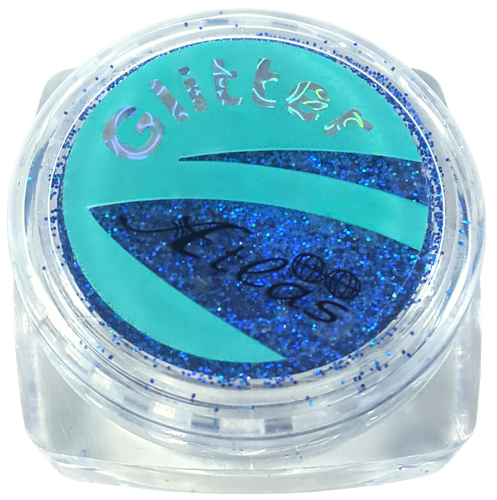 Блестки (Глиттер) мелкие Голографические Атлас 2 гр - Синий AS-2355