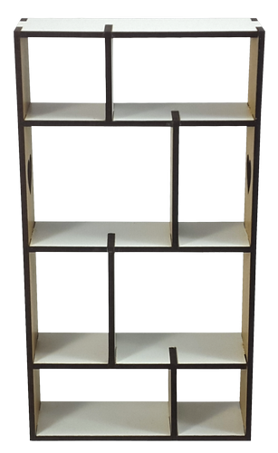 Мебель для кукол ростом 30 см - Этажерка с сердечками из МДФ AS-6023 фото 2