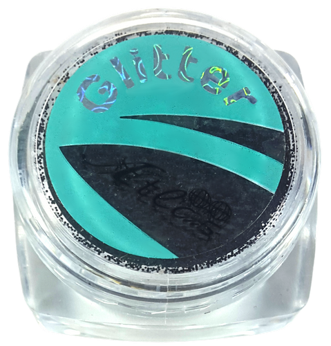 Блестки (Глиттер) мелкие Атлас 2 гр - Черный AS-2317