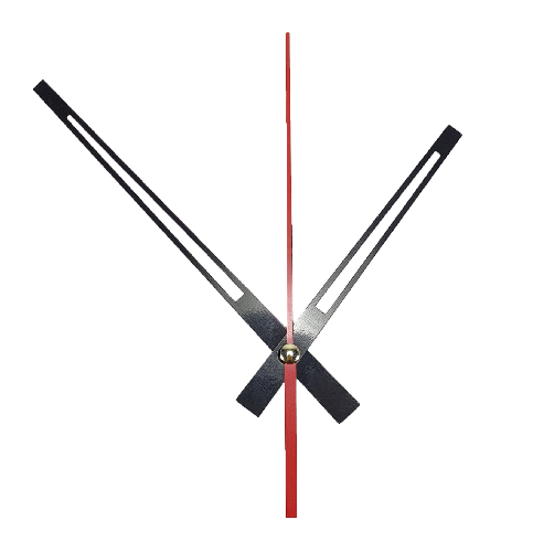 Стрелки для часового механизма с прорезью 3шт 182мм  AS-0240