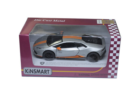 Машинка Kinsmart Lamborghini Huracan LP610-4 AVIO  KT5401W