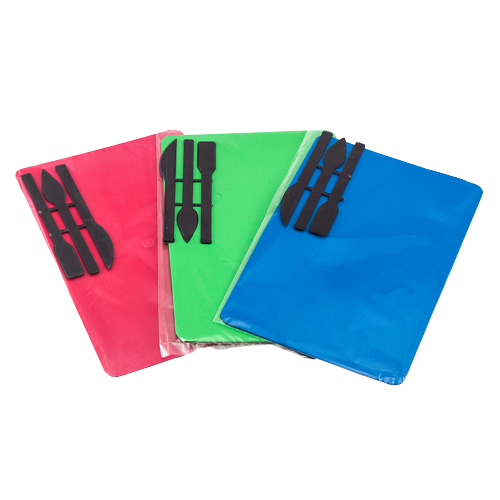 Доска для пластилина Маленькая 16 х 24 см с тремя стэками AS-0201, К-3037м