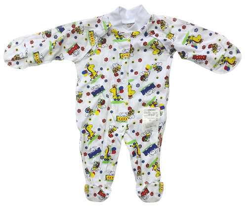 Комбинезон для девочки микс, с закрытыми рукавами, р.36(18) 12699