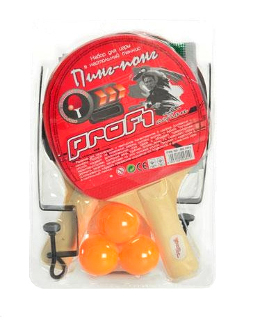 Игрушка Набор для настольного тенниса в блистере, 2 ракетки, 3 мяча, сетка MS0313, MS0220, 7010А Игрушка Набор для настольного тенниса в блистере, 2 ракетки, 3 мяча, сетка MS0313, MS0220, 7010А