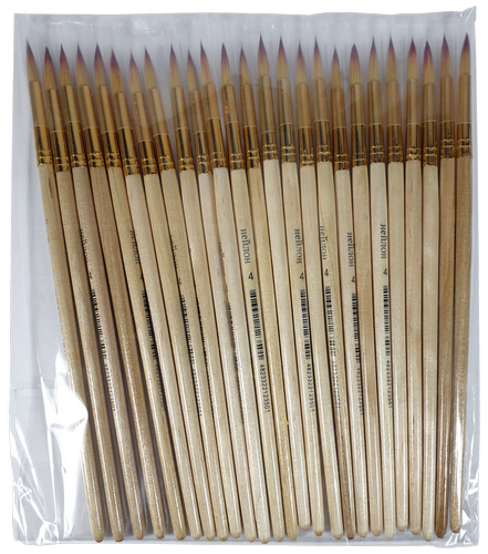 Кисть нейлон Круглая № 4  JO  *7832 фото 2