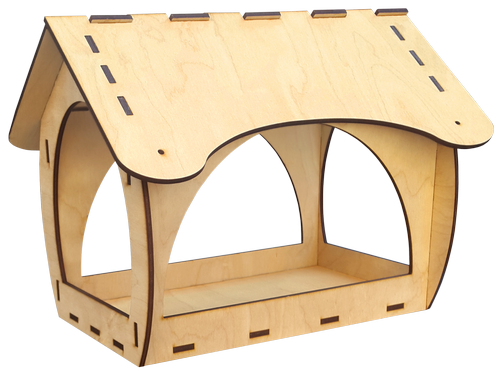 Кормушка № 9 Классическая 27 х 21 х 20 см AS-4304