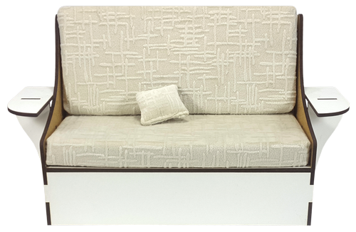 Мебель мягкая для кукол ростом 30 см - Диван Гейнсборо из МДФ AS-7810