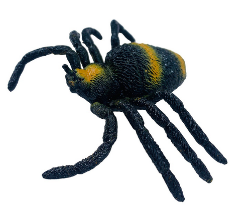 Игрушка Силиконовая тянучка Паук черный 8см  08550 фото 2