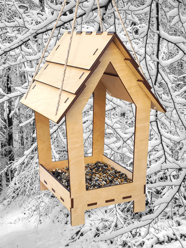 Кормушка № 11 Беседка 18 х 17 х 26 см AS-4306 фото 2