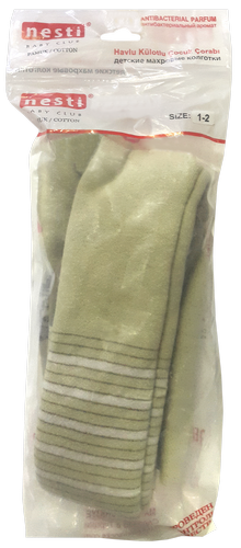Колготы махра Nesti полосатые, р.1-2 г. 12573