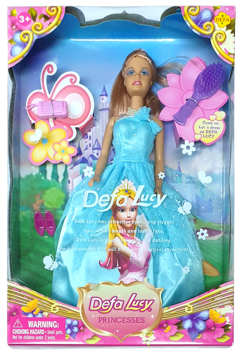 Кукла Defa Lucy Принцесса в бальном платье 28 см  8063 фото 2