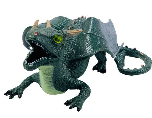 Игрушка Силиконовая тянучка Дракон большой Зеленый темный 22см 12533 фото 2 Игрушка Силиконовая тянучка Дракон большой Зеленый темный 22см 12533 фото 2