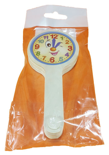 Веер с картинками - Часы  AS-0014 фото 2