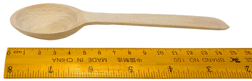 Деревянная ложка чайная 15 см 16003