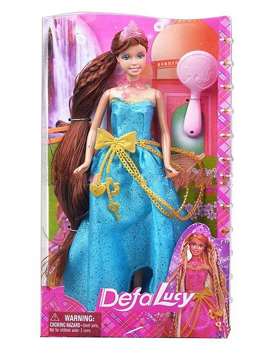 Кукла Defa Lucy Принцесса в голубом платье 28 см  8195