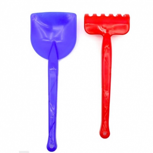 Игрушка Пластиковая Лопатка и Грабли 33 см Максимус  5036