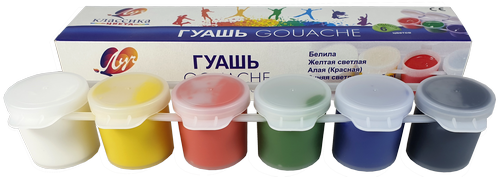 Гуашь набор Луч Классика 6 цветов 20мл 21С1375-08 фото 3 Гуашь набор Луч Классика 6 цветов 20мл 21С1375-08 фото 3