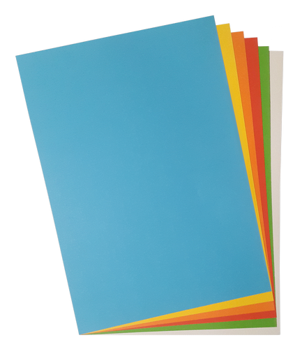 Картон цветной с двух сторон Атлас № 1 яркий 6 листов AS-0548