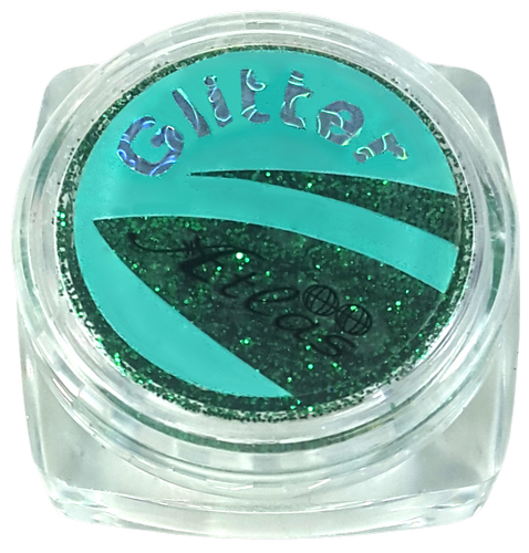 Блестки (Глиттер) мелкие Атлас 2 гр - Зеленый AS-2304