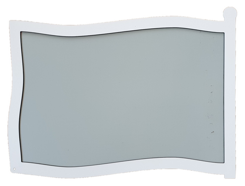 Доска Магнитная сухостираемая с рамкой из МДФ 37х39см Флаг  AS-7029 фото 2