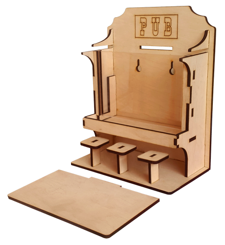 Кормушка № 8 Барная стойка 16.3 х 9 х 20 см AS-4300 фото 3