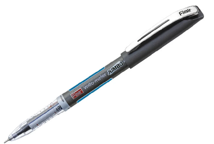 Ручка шариковая Flair Writo-meter JUMBO 12,5 км синяя  871 