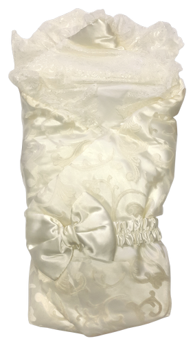 Конверт для новорожденного бежевый Flav, с кружевами 12920 Конверт для новорожденного бежевый Flav, с кружевами 12920