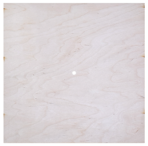 Основа для часов из фанеры 4 мм № 4 Квадрат 30 x 30 см AS-4553