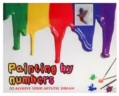 Картина по номерам 40 х 50 см x2007 Попугай фото 2