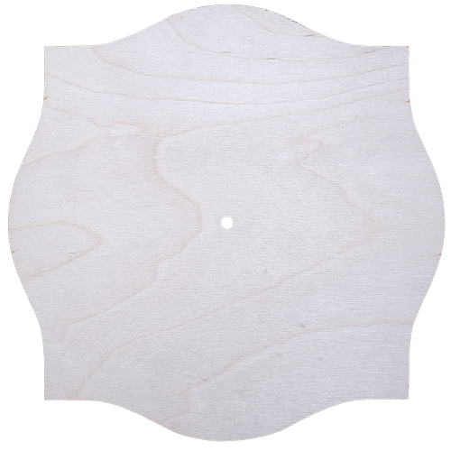 Основа для часов из фанеры 4 мм № 10 Квадрат с округлостями 30 x 30 см AS-4559, В-0172 Основа для часов из фанеры 4 мм № 10 Квадрат с округлостями 30 x 30 см AS-4559, В-0172